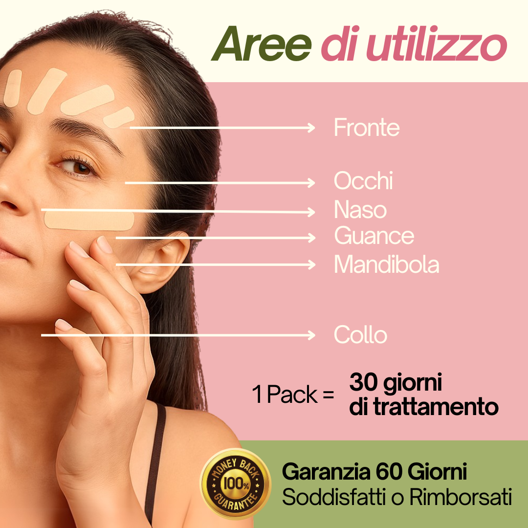 Face Taping Giapponese Cerotti Lifting Anti-Rughe